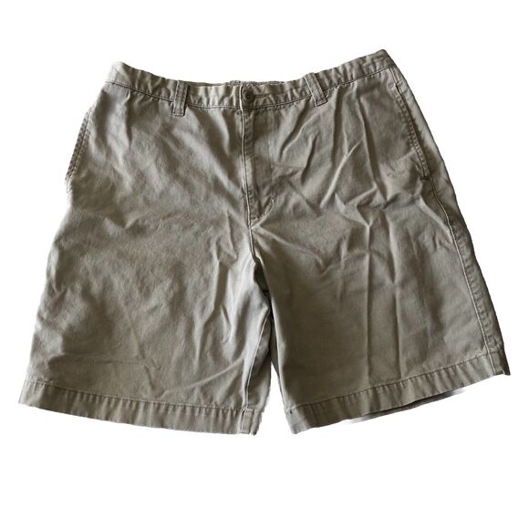 Merona Mens Khaki Shorts Size 36 - Picture 1 of 12